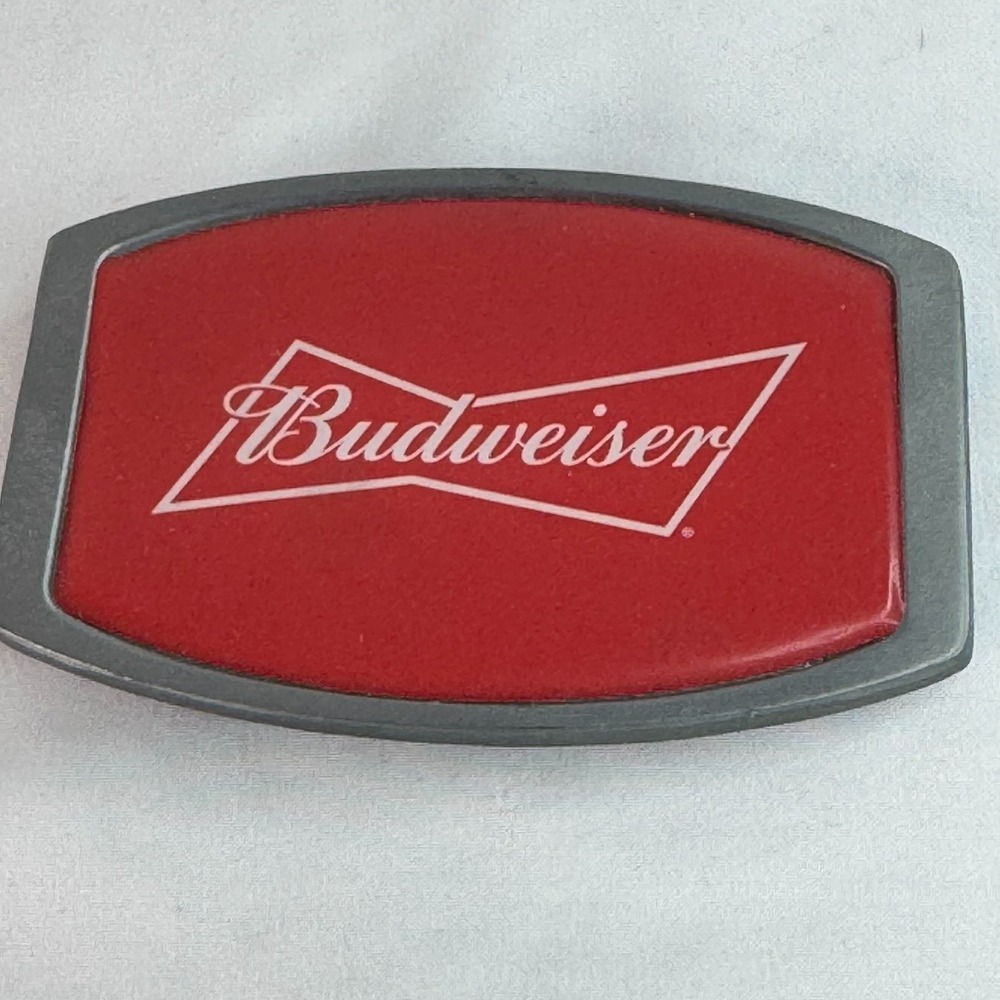 2007 Budweiser Belt Buckle Mens Beer